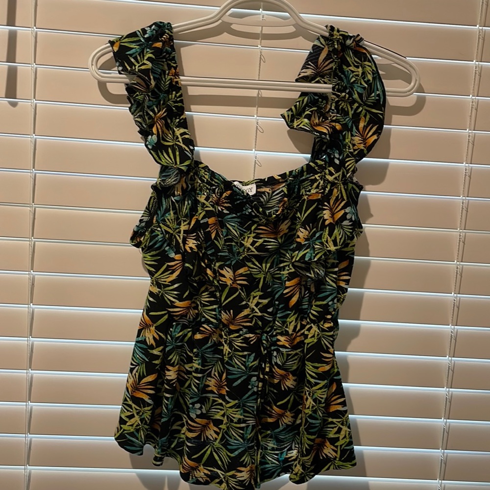 Print blouse